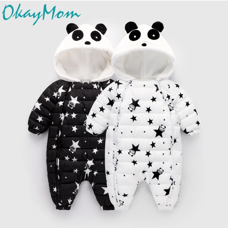 OkayMom/зимние пальто для маленьких мальчиков утепленная одежда с капюшоном зимняя