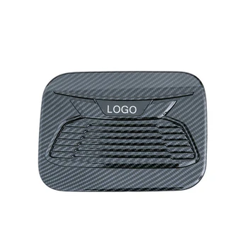 

Carbon Fiber Black Style Fuel Tank Cap Cover Decor Trim For Toyota Corolla 2019 2020 High Quality ABS Exterior Accessories