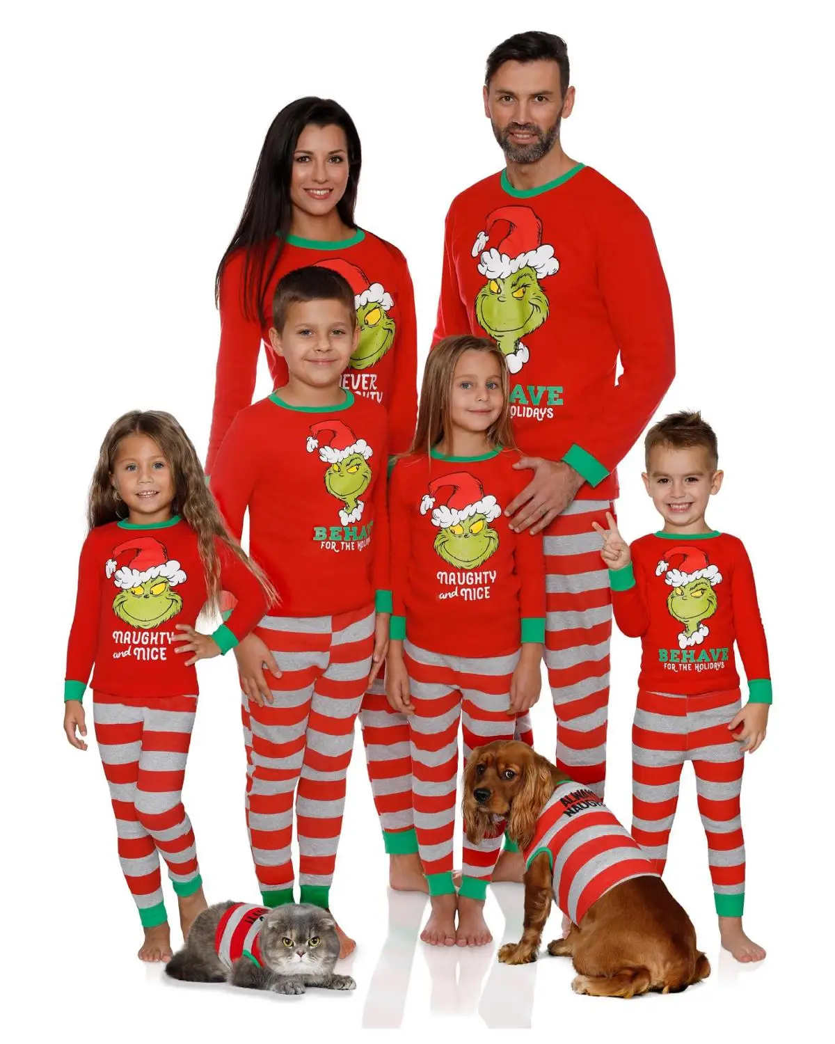 

Family Christmas Pajamas Set Warm Adult Kids Girls Boy Mommy Sleepwear Mother Daughter Clothes Dropship Matching Family Outfits