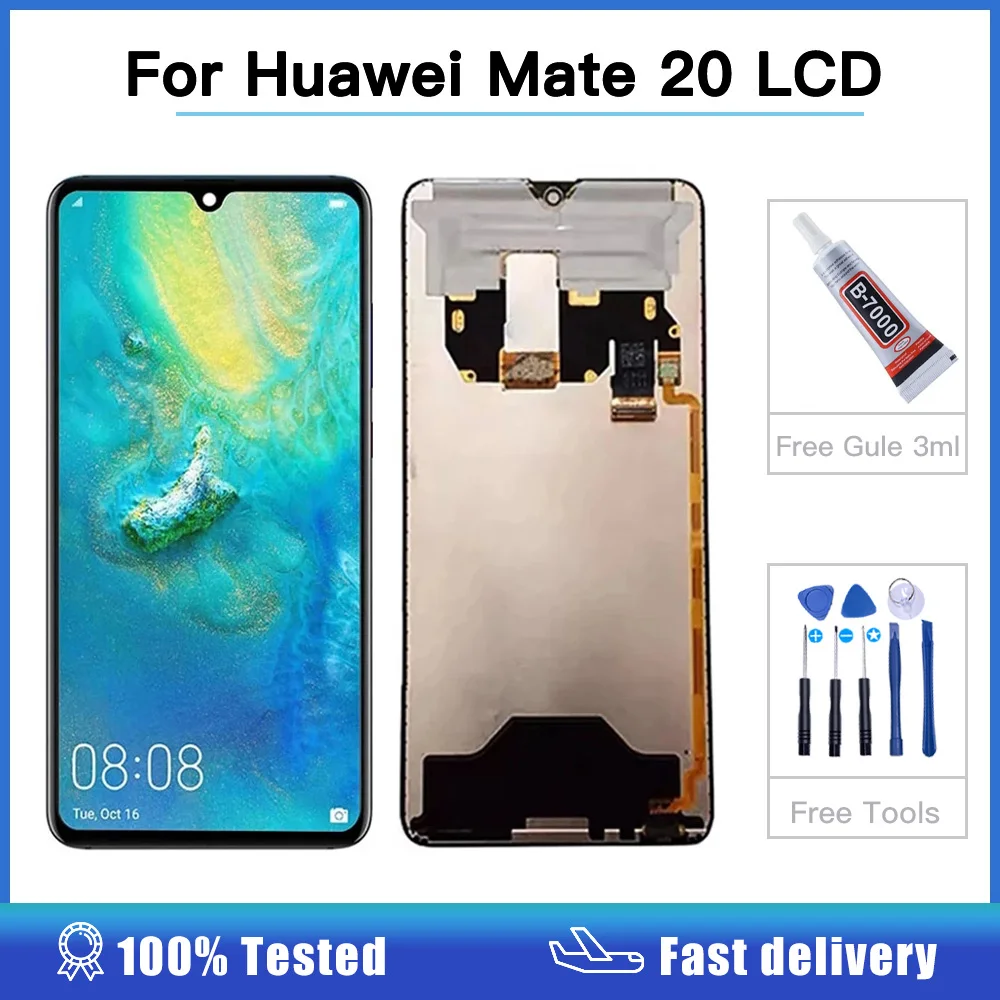 Дисплейный модуль для Huawei Mate 20 Mate20 6 53 HMA-AL00 HMA-L09 HMA-L29 HMA-TL00 | Мобильные телефоны и