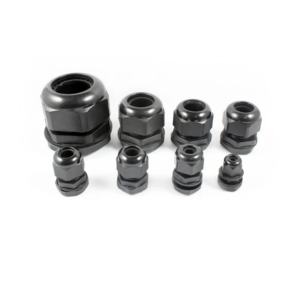 Rohs Certification IP68 presse etoupe pg7 3-6.5mm Waterproof Nylon Cable Gland Waterproof Gasket Plastic 10 pcs cable gland
