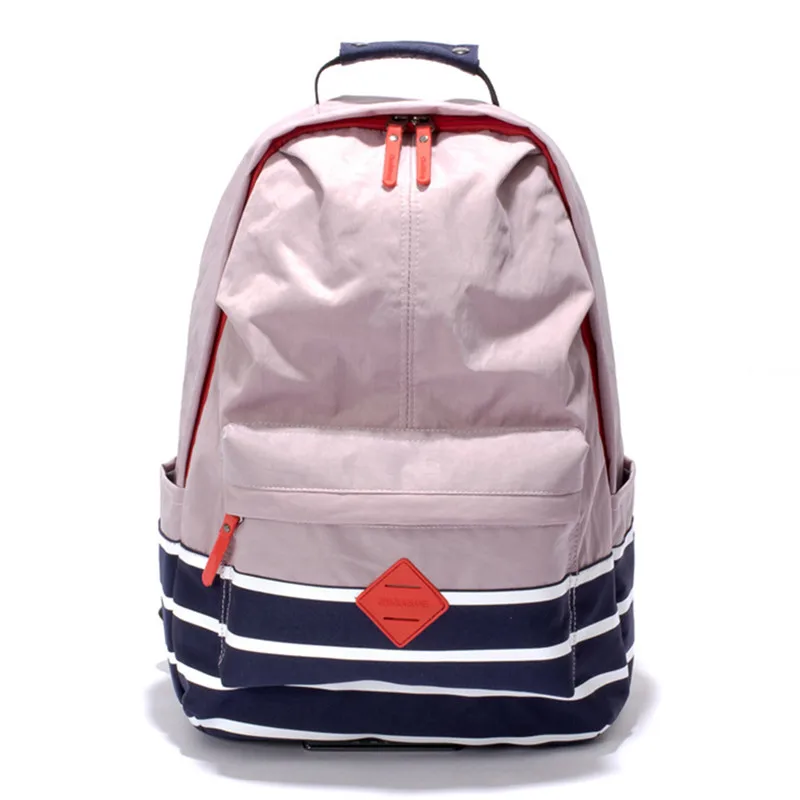 light pink Новая школьная сумка, женский рюкзак, высокое качество, школьные сумки для подростков, девочек, мальчиков, портфель, сумки для книг, Mochila - Цвет: light pink