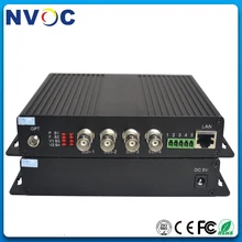 SX, HD-SDI, SM, 4ch+ 1ch обратный RS485 данных волоконный приемопередатчик, 20 км, FC, внешняя мощность, евро зарядка, 4Ch HD-SDI волоконная передача
