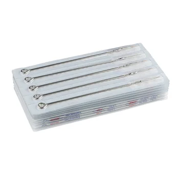 

New 100Pcs Disposable Tattoo Needles Mix Needles 10 Size 3Rl 5Rl 7Rl 9Rl 3Rs 5Rs 7Rs 9Rs 5F 7M1 For Tattoo Machine