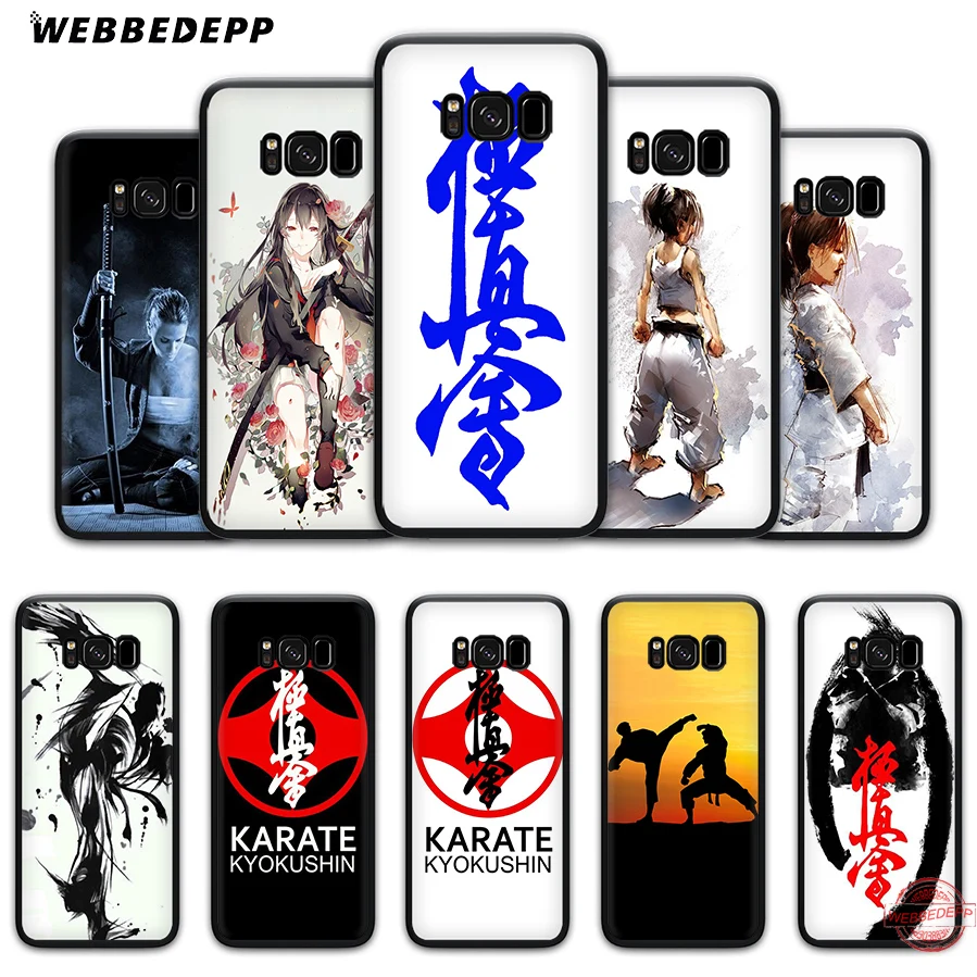 WEBBEDEPP Oyama Kyokushin Karate Soft Case for Samsung J4 J6 Prime Plus J8 2018 J7 Dou A20E A70S A51 A71 A81 A91 | Мобильные