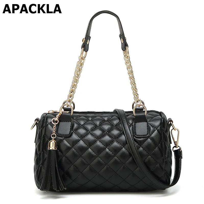 APACKLA винтажная женская кожаная сумка роскошные сумки женские дизайнерская через