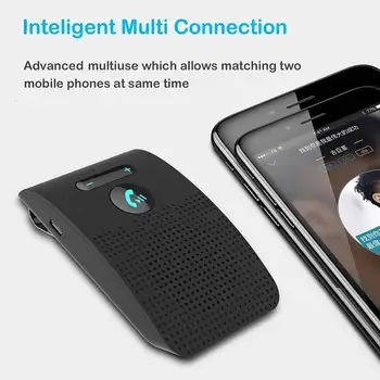 

Smart Bluetooth Speakerphone Bluetooth Wireless Speakerphone Speaker Universal Sun Visor Bluetooth for Handsfree Adapter Car
