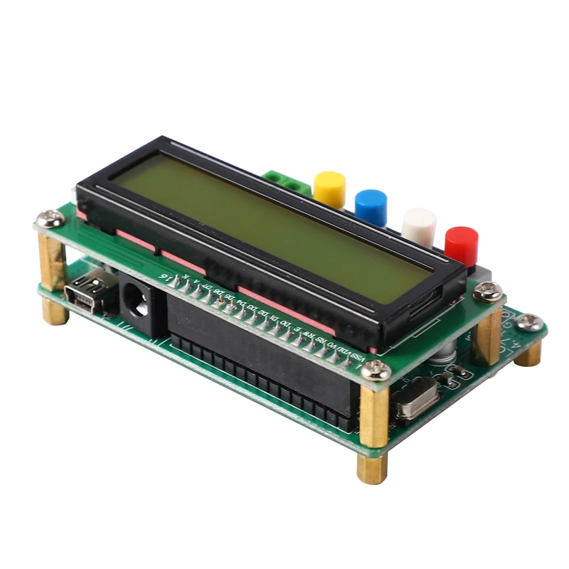 Lc100-A Digital Lcd High Precision Inductance Capacitance L/C Meter Capacitor Tester Frequency 1Pf-100Mf 1Uh-100H Lc100-A + Test 5