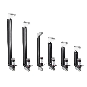 

WOLIKE 900N 225Lbs Black Linear Actuator Stroke Max Lift Output 7-10mm/s Electric Linear Actuator Motion Controller 2-16 Inch