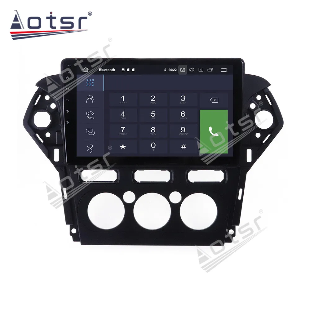 128GB Carplay Car Multimedia Screen Player For Ford Mondeo MK4 2011 - 2013 Android Radio GPS Stereo Navigation Auto DVD Video