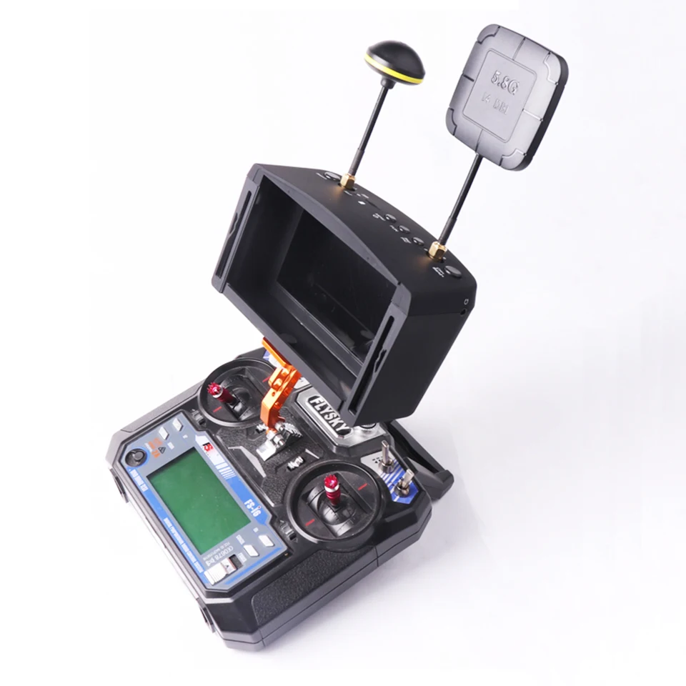 5 8G 40CH приемник монитор дюймов 16:9 экран FPV очки w/DVR Двойная антенна Авто поиск