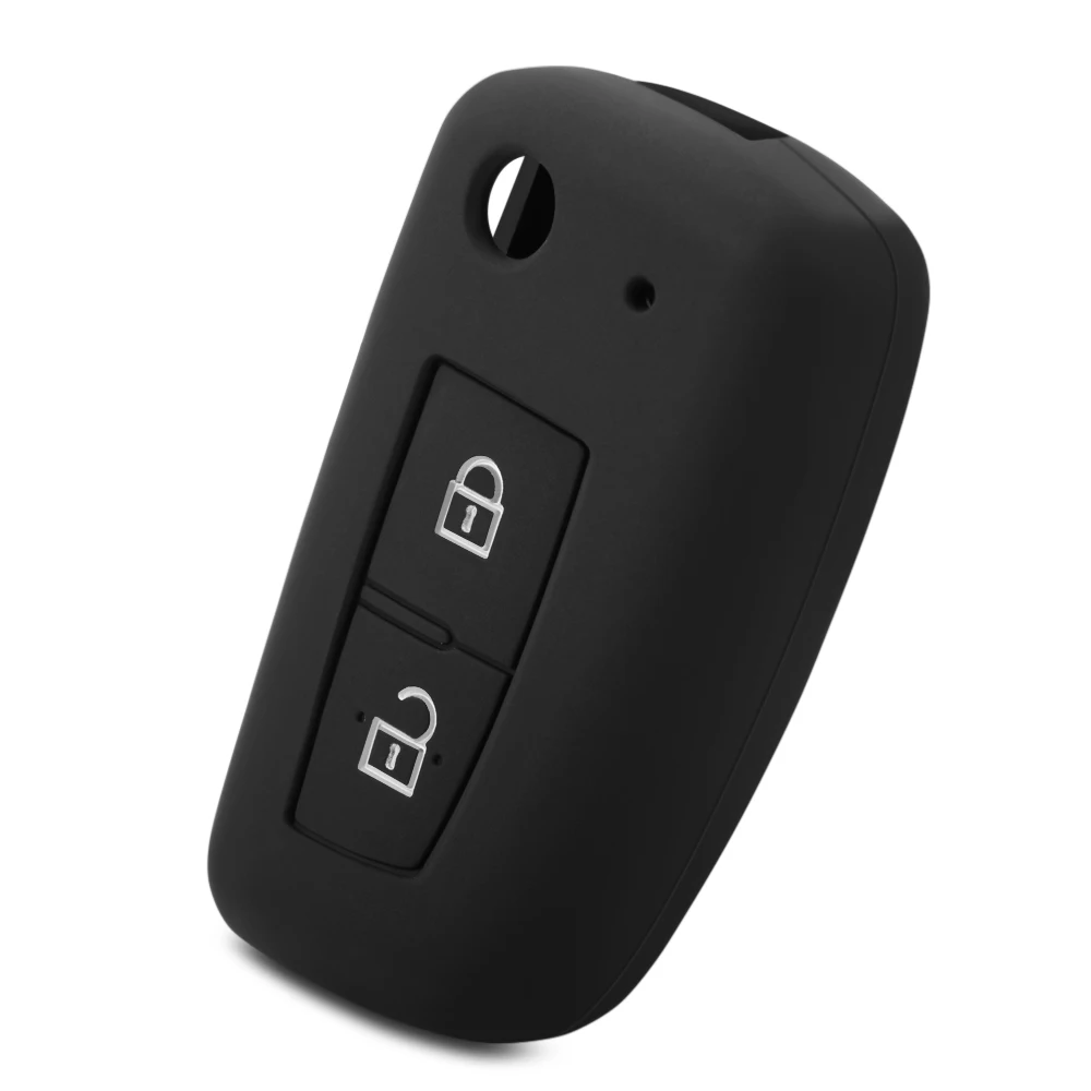

2 Button Silicone Car Remote Key Fob Shell Cover Case For Nissan X-Trail Juke Qashqai Micra Pulsar 2014 2015 2016 2017 2018