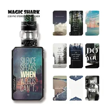 

Magic Shark English Words China Beautiful Ultra Thin No Fade Case Sticker Film Skin for Voopoo Drag Mini E Cigar