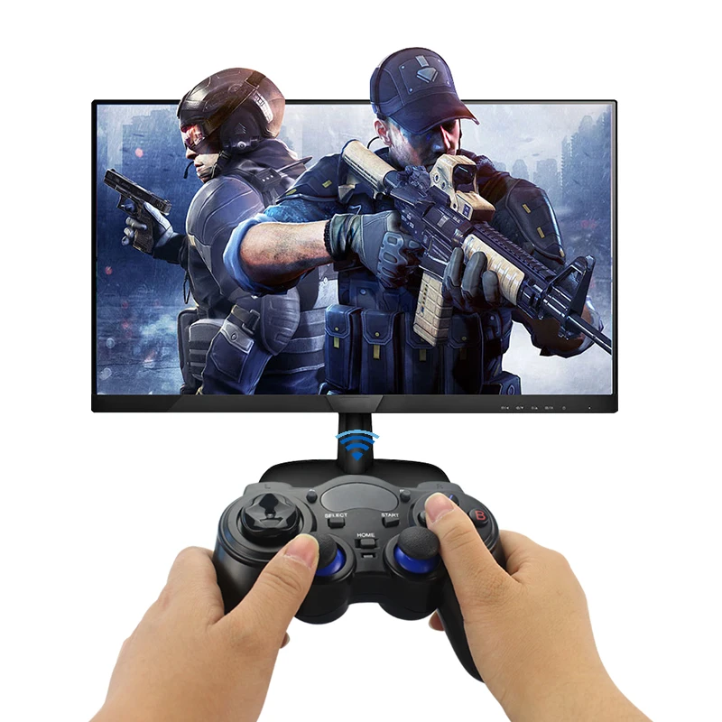 Gamepad Controlador Framboesa pi tv Joystick com Usb Game Pad Receptor Gamepad sem Fio para pc Retropie Retroflag Nespi 2.4g - Image 3