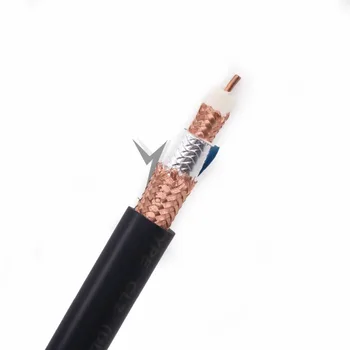 

Hi-end HIFI YIVO TRANSPARENT OFC OCC copper 1 core Shield RCA XLR Audio 10mm 10.5m rf Coaxial Cable Line Wire only cable no plug
