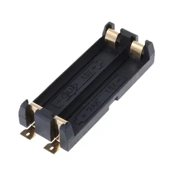 

1.5V SMT SMD 2 AAA Battery Holder PCB Case Container Storage Box AAA Battery