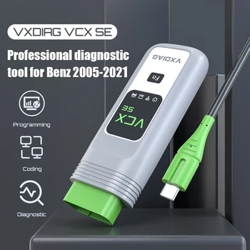 VXDIAG VCX SE For Benz C6 with T420 laptop Automotivo Diagnostic Tool OBD2 scanner For Mercedes Star diagnosis Car accessories 2