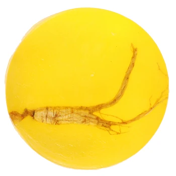 

Ginseng Handmade Soap Chinese Herb Honey Kojic Acid Soap Whitening Shrink Pores Body Face Skin Care Moisturizing