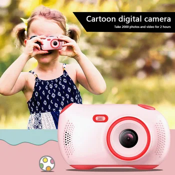 

2 inch Kids Mini Mini Children Camera IPS Screen HD 1080P Digital Photo Camera Children Sports Video Camcorder Toy Gift