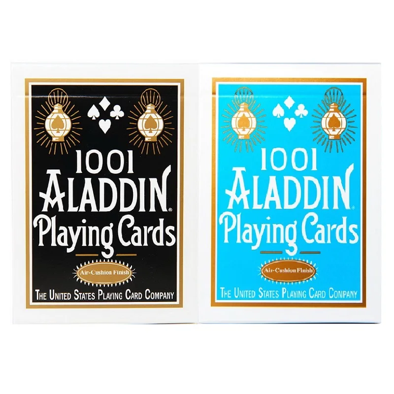 1001 ALADDIN игральные карты синий/черный USPCC колода покера Размер волшебные фокусы