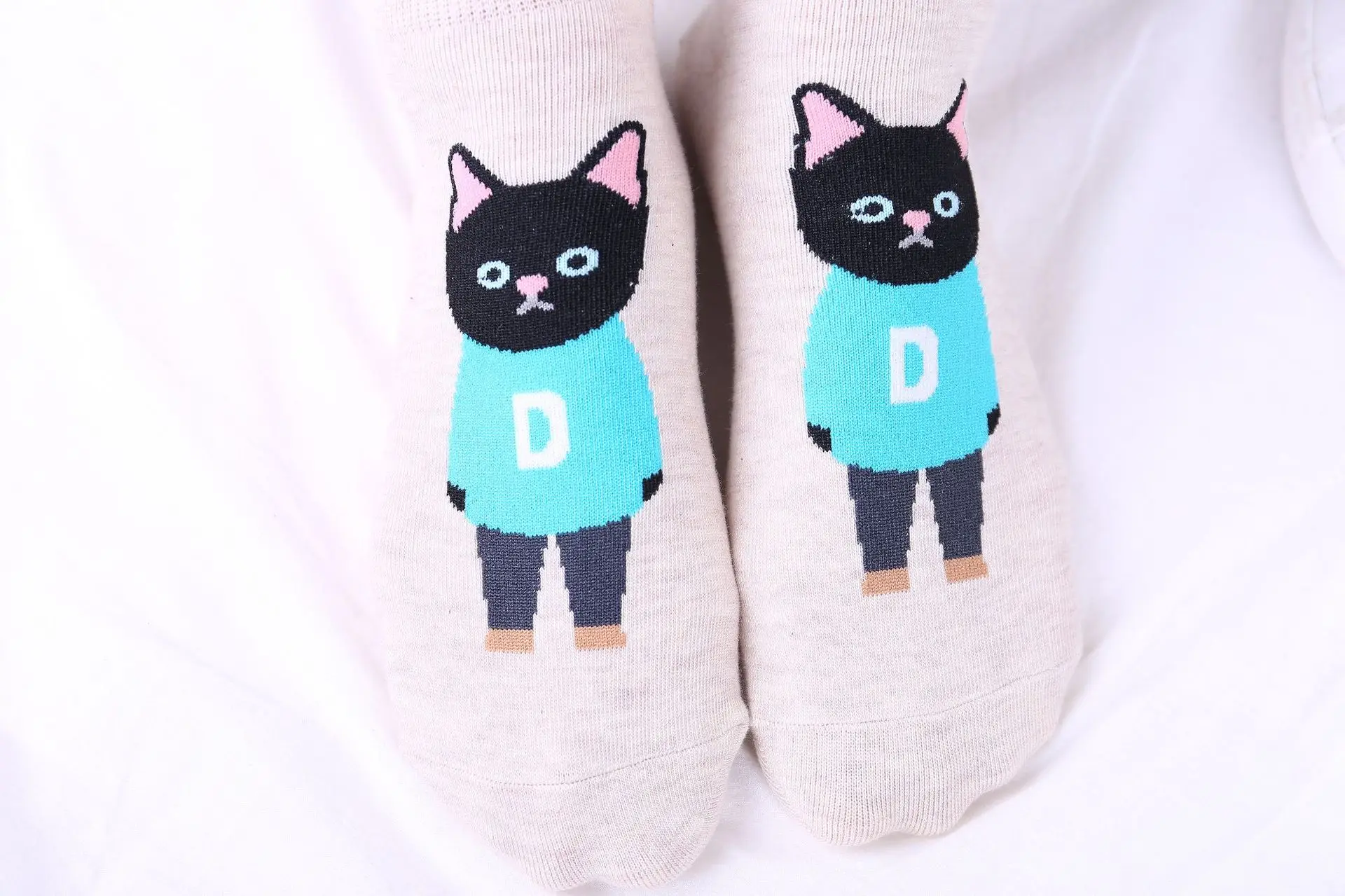 Женские забавные носки, распродажа, милые короткие носки в стиле Харадзюку С мультипликационным принтом, Meias, кошки, собаки, сумасшедшие животные, Симпсоны, носки-лодочки, счастливые
