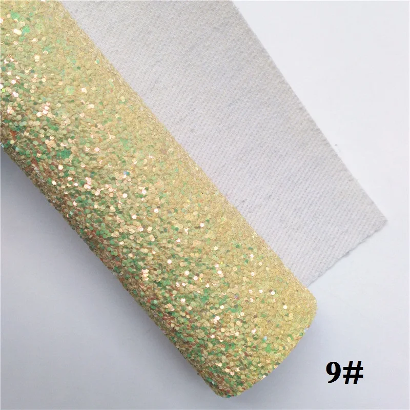 9 Glitterwishcome 21X29 см А4 Размер синтетическая кожа, Пастельная массивная блестящая кожа, искусственная ткань из искусственной кожи винил для бантов, GM690A - Цвет: 9