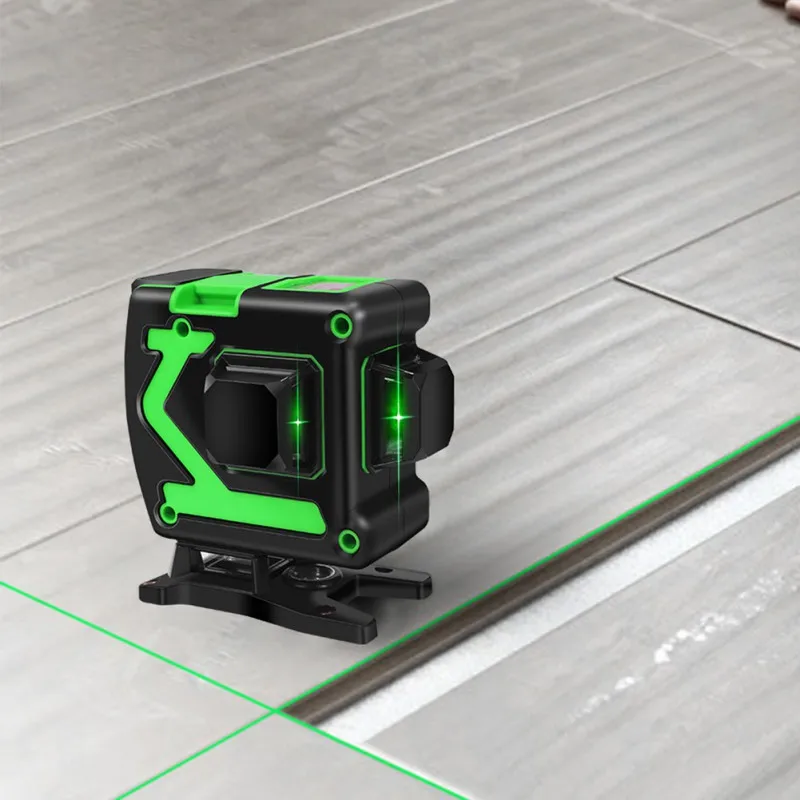 

360 Horizontal And Vertical Cross Laser Level 12 Lines 3D Self-Leveling Super Powerful Green Laser Beam Line For Indoor Outdoor