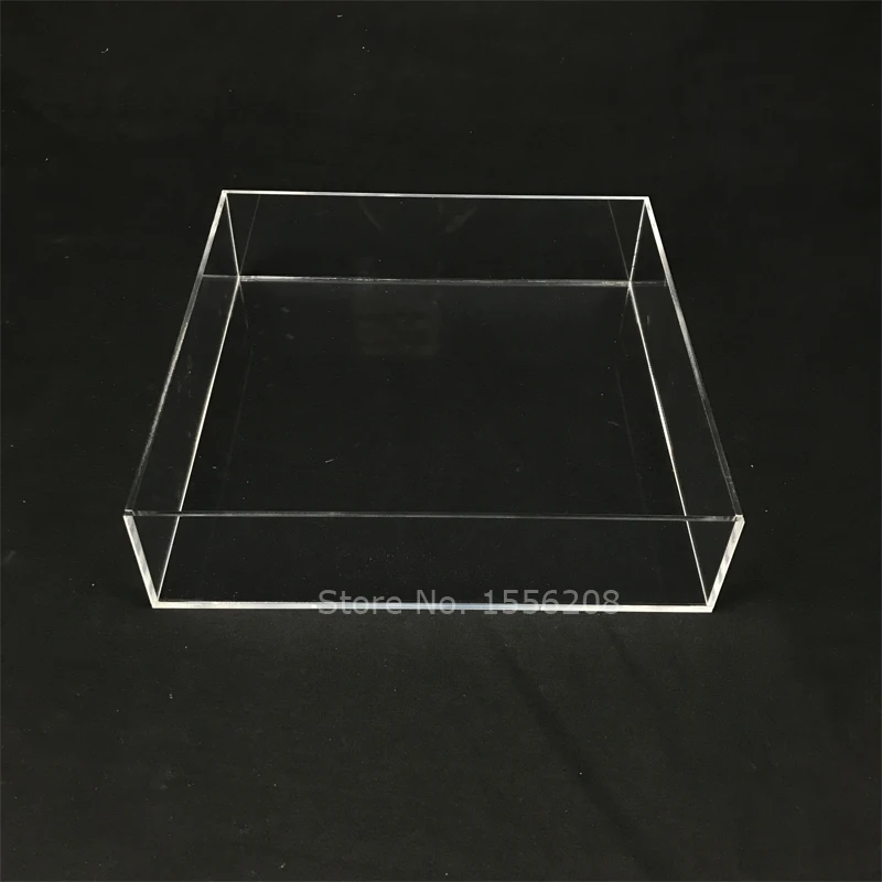 

4pcs Square 550х550х110mm Clear Acrylic Counter Trays
