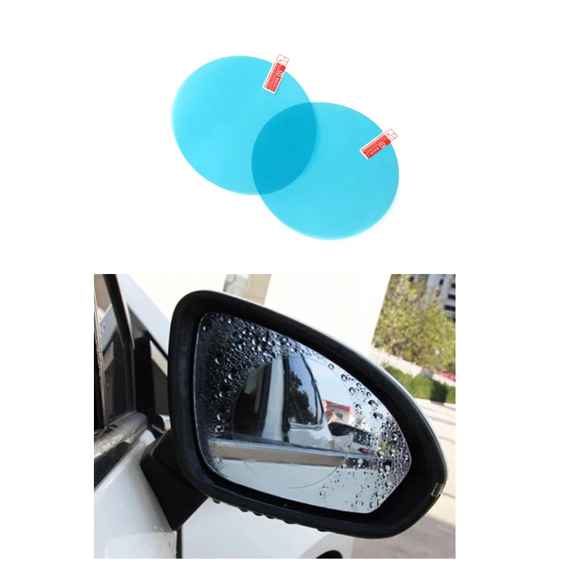 4 шт. пленка на зеркало заднего вида автомобиля боковое зеркало анти-G lare пленка нано пленка анти-туман дождь Водонепроницаемая Мембрана протектор автомобиля Rearvie