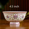 4.5 Inch Jingdezhen Ramen Bowl Ceramic Bone china Rice Soup Bowls Container Home Kitchen Dinnerware Tableware Accessories Crafts 3