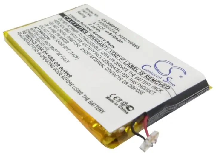 Cameron sino 610mah аккумулятор для SAMSUNG YP-P3 P3CB/XSH P3JCB/XAA P3JCS/XAA 16G P3JCS/XAA 8G P3JEB/XAA P3JES/XAA 9030703865