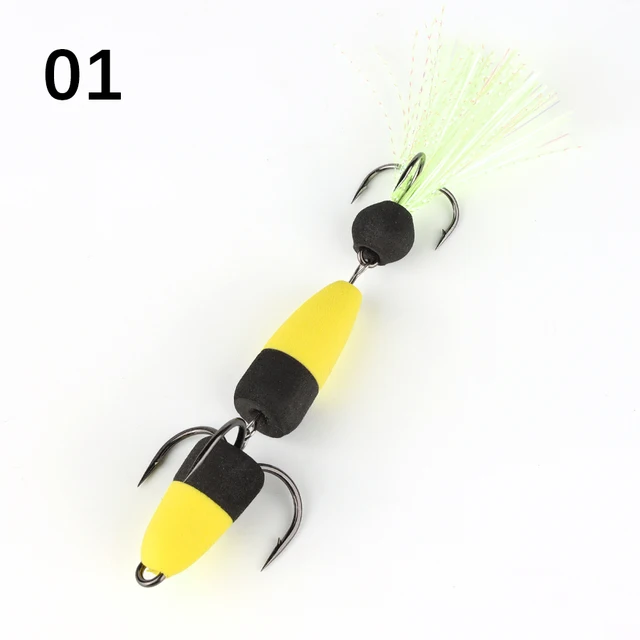 W.P.E New Fishing Lure 1pcs M Swim Bait Soft Lure High Density Foam Lure Fishing Tackle Multicolor Bass Artificial Lure Wobblers 1