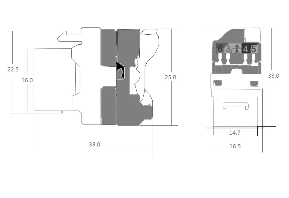 AMPCOM 10-Pack CAT6 RJ45 Tool-Less Keystone Jack, No Punch Down Tool Required UTP Module Connector White