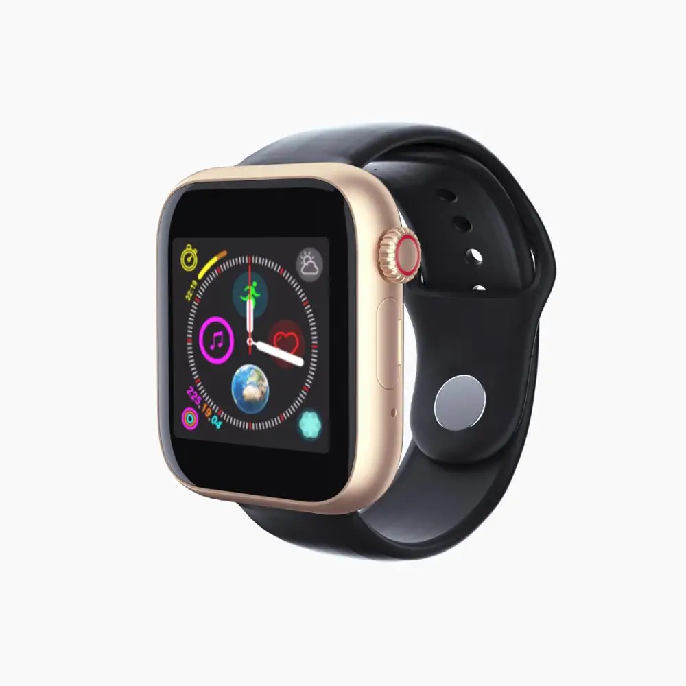 Finow Z6 1,5" SIM 2G смарт-часы детские для Apple Watch Bluetooth Вызов HD камера шагомер женские умные часы Поддержка Android IOS - Цвет: black gold