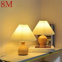 Lampe de Table créative en forme de champignon, 8M, style nordique, luminaire décoratif d'intérieur, idéal pour un bureau, une chambre à coucher ou un Bar