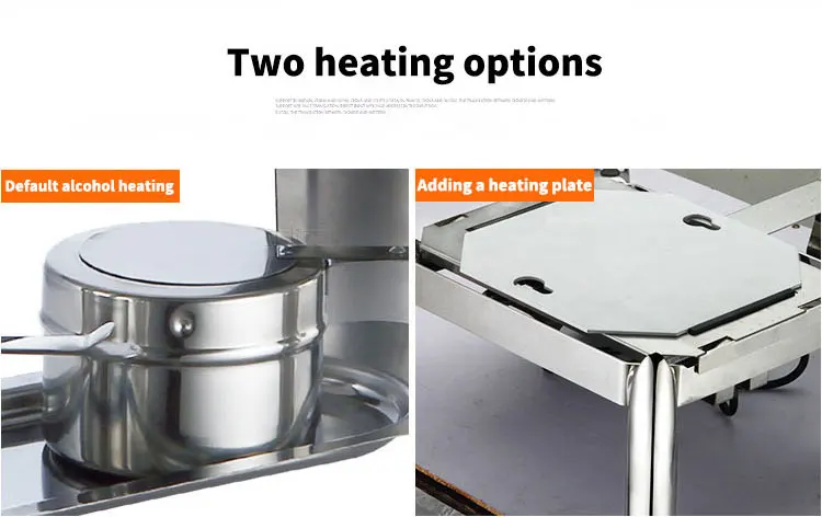 6L Hydraulic buffet oven Visible stainless steel hotel buffet insulation furnace Electric breakfast stove Food insulation
