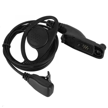 

headphones for walkie talkie D Type Ear Hanger with PTT MIC for Motorola Xpr-6300/6350/6550/6580/7550/P8200 8268D headphone