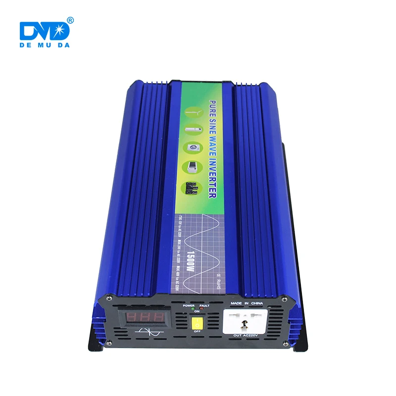 Дизайн высокой чистой синусоидальной волны Солнечный инвертор 12v 220v 1500w Наклейка на стену