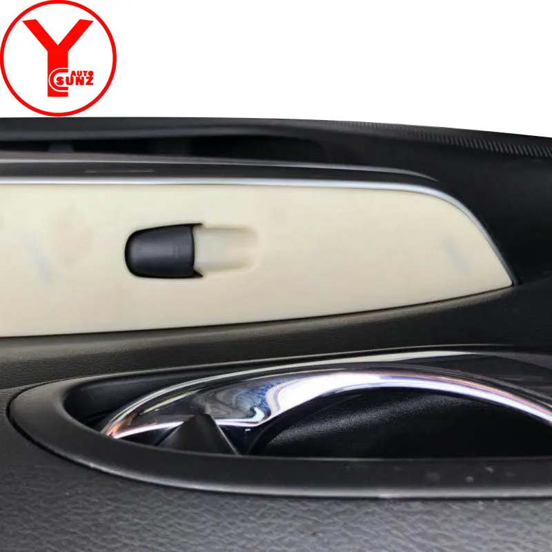 YCSUNZ ABS подлокотник Крышка для nissan terra аксессуары углеродное волокно части интерьера подлокотник ручка для nissan terra