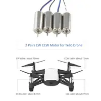 Motor Universal CW/CCW para DJI Tello, Mini Quadcopter, accesorios de reparación de Dron, modelo