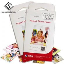 10-60 листов фотобумага Zink PS2203 смарт мобильный принтер для LG фотопринтер PD221/PD251 PD233 PD239 бумага для принтера