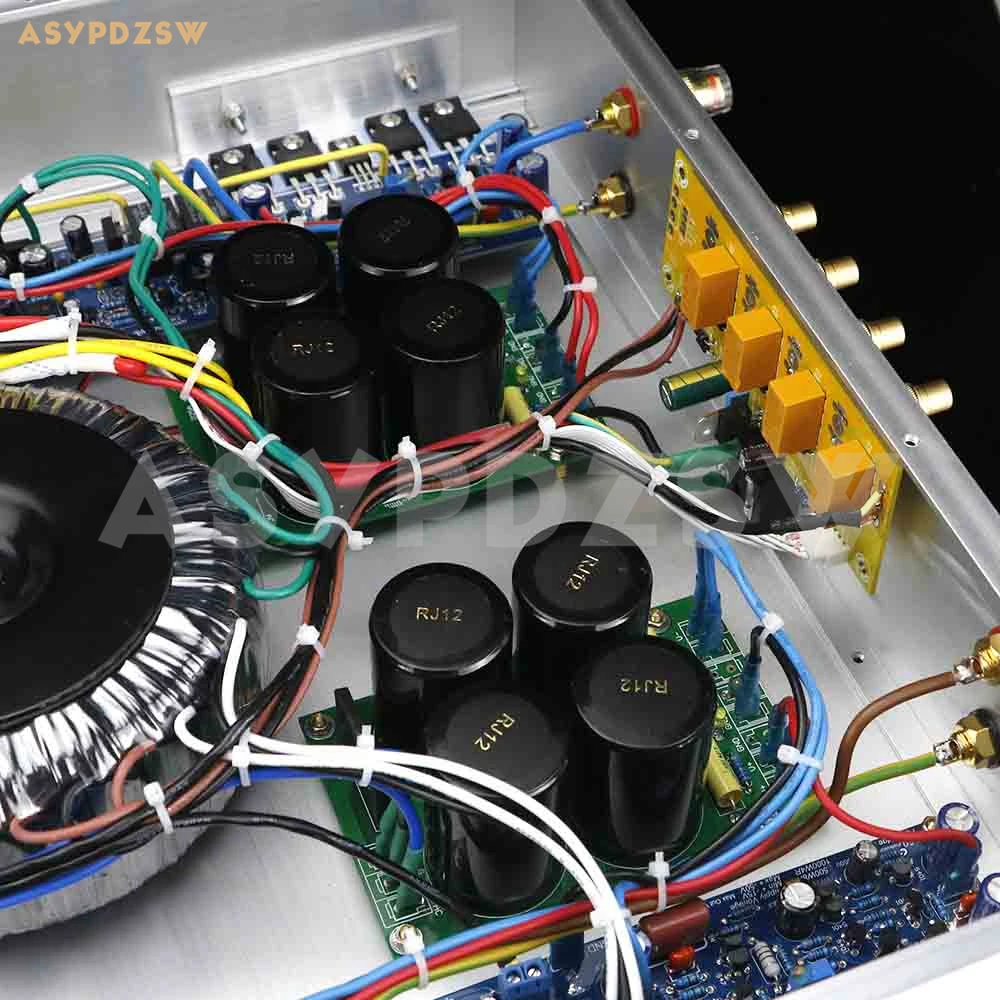 Hi Fi L50 Стерео полный мост комбинированный усилитель мощности с 4 способа ввода/SPK
