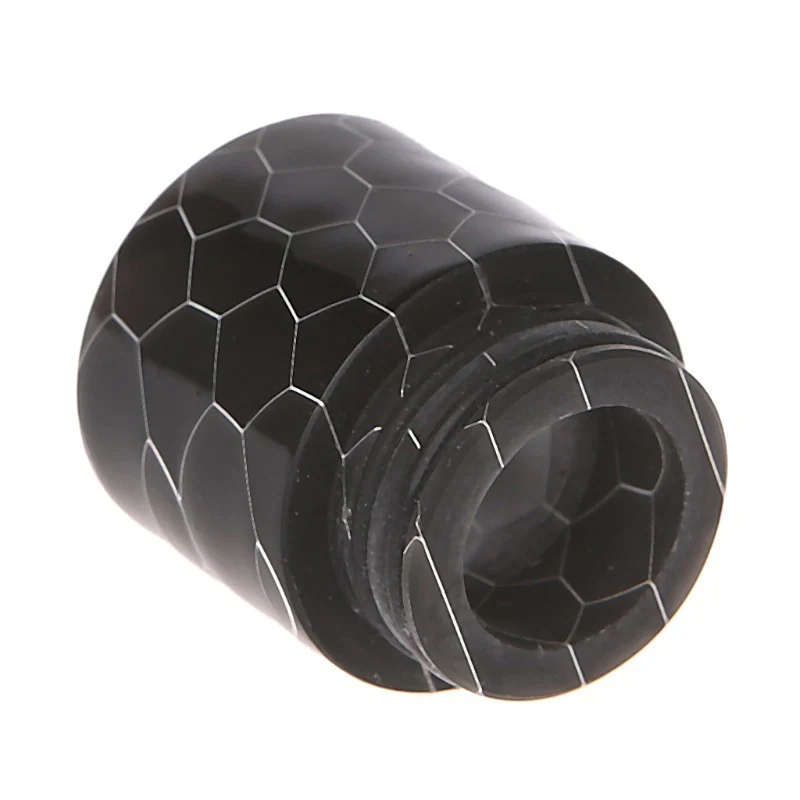 

1pc/lot Snake Drip Tip Epoxy Resin 810 Mouthpiece for TFV8 Mad Dog RDA RTA Tank E Cigarettes Vape Accessories(black)