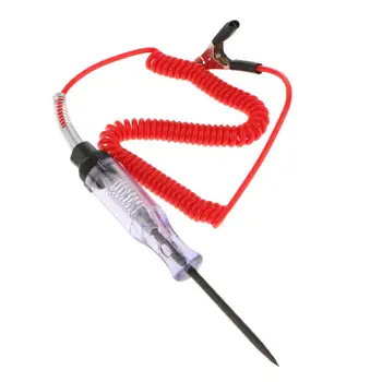 

1x Car Electric Circuit Voltage Tester Led Light Test 6V 12V 24V Socket Tools