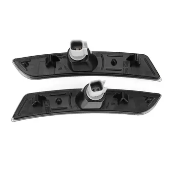 

Front Rear LED Side Marker Lights Smoked Car ABS plastic For Chevrolet Camaro 2016 2017 2018