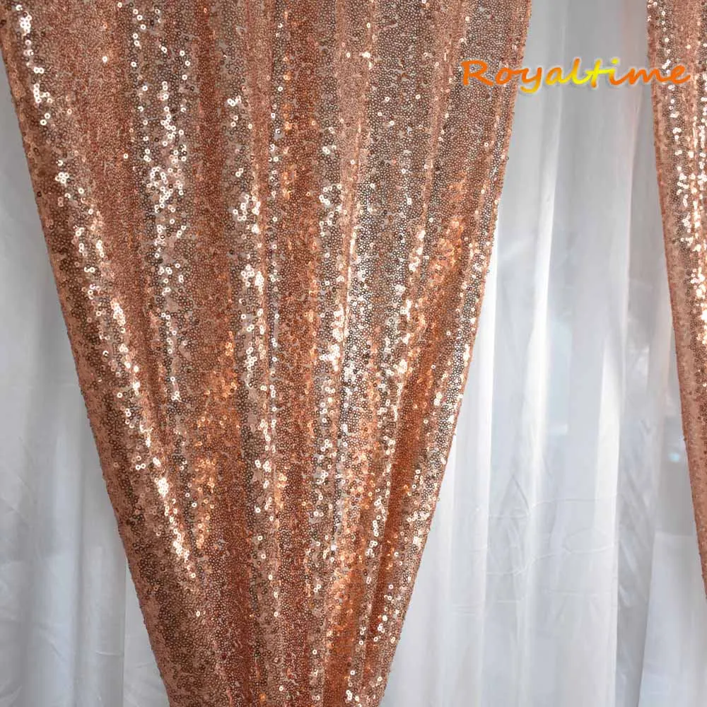 Royaltime 2x8. 5ft элегантные фиолетовые блестки фоны вечерние Свадебная фотокабина фон декор блесток шторы драпировка Светодиодная панель