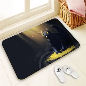 

High Quality Custom train your dragon Doormat Home Decor 100% Polyester Pattern Door mat Floor Mat foot pad SQ00722-@H0715
