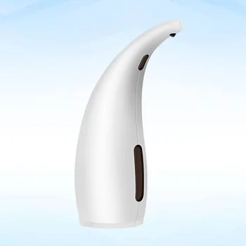 

White Soap dispenser Touchless Automatic ABS Soap Dispenser Motion Sensor Hand Free Dish Soap for Kitchen and Bathroom without B