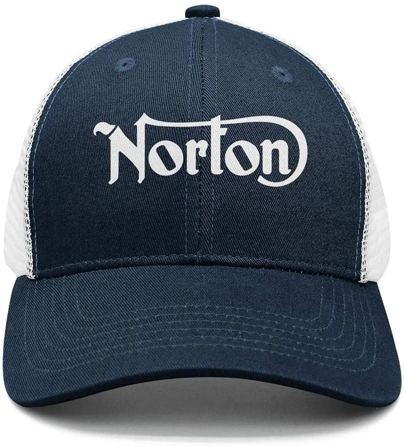 Унисекс Norton-мотоциклы-логотип-подходят плоские купюры винтажные мягкие крикет Кепка