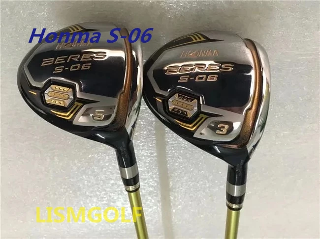 Honma IS-06 гольф-клуб полный setr/Драйвер+ Фарватер+ клюшки для гольфа 5-11AwSw+ Putter(без сумки для гольфа) графитовый Вал с крышкой головки